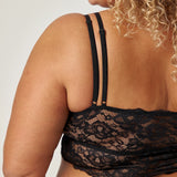 Spitzen-BH Plus Size | Schwarz