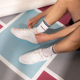 Hohe Sportsocken mit Streifen - Socken - Multifunktional