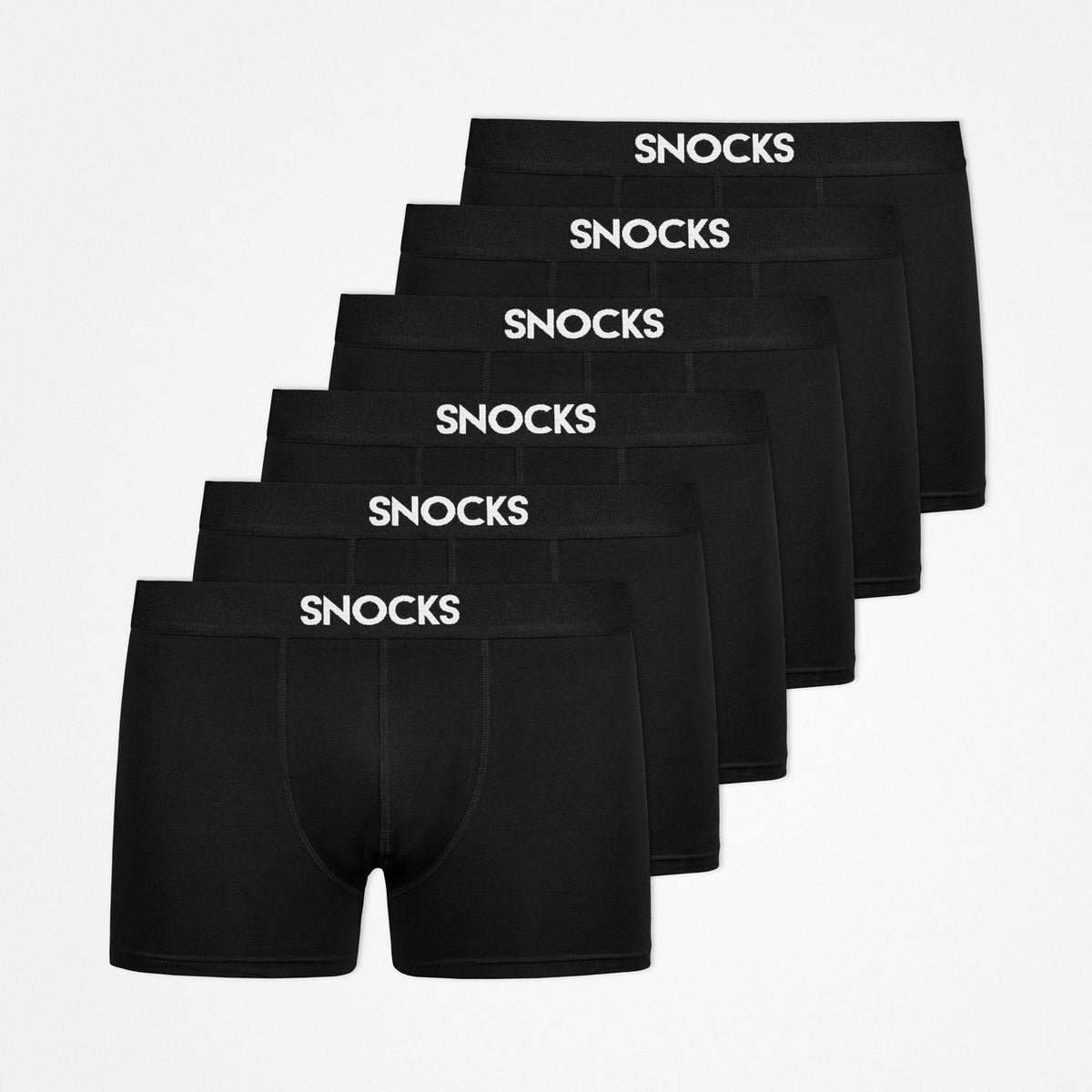 SNOCKS Boxershorts schwarz im Vergleich
