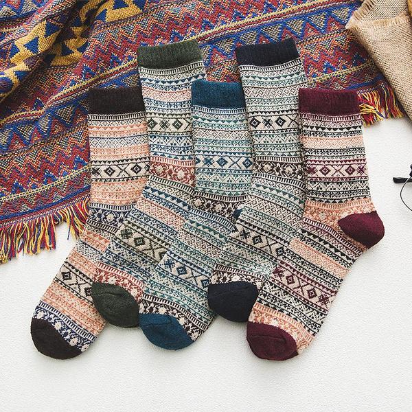 Mit Norweger Socken durch den Winter