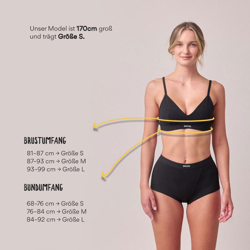 Retro Soft-BH | Schwarz