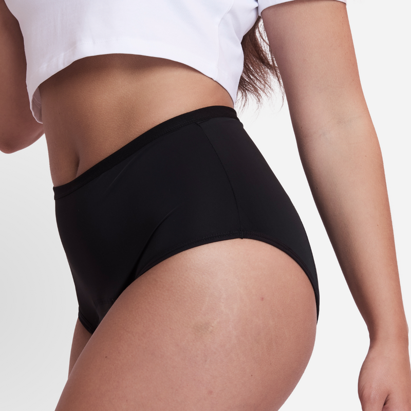 SNOCKS x femtis Period Panty - JULE Highwaist | Schwarz