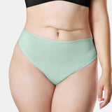 SNOCKS x femtis Period Tanga - SINA Highwaist - Salbei