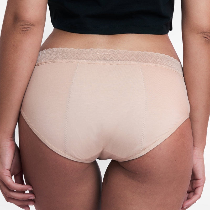 SNOCKS x femtis Period Panty - VIKA Hipster - Karamell
