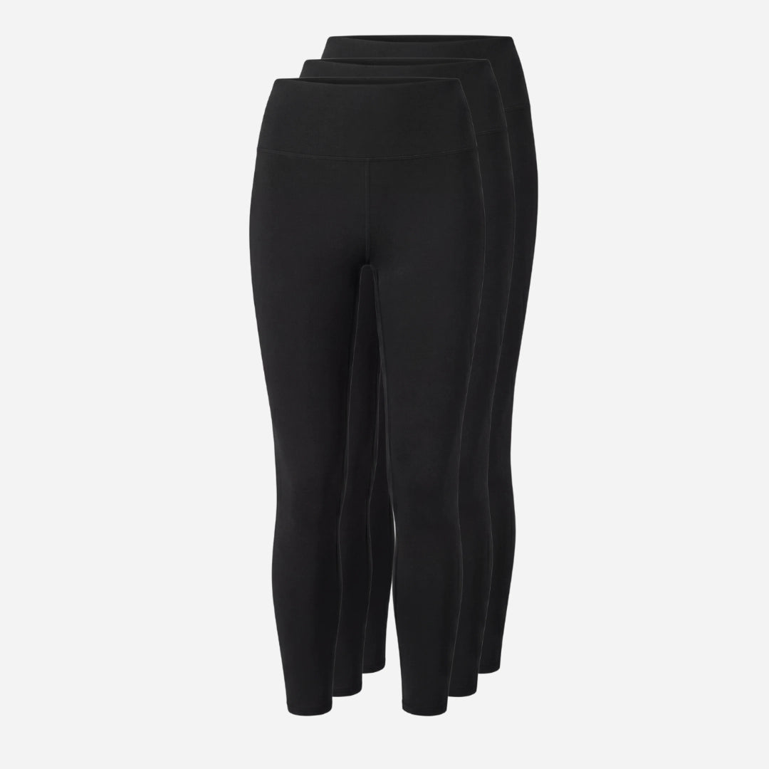 {"alt": "High Waist Leggings 7/8 - Hosen - Schwarz", "quantity":"3"}