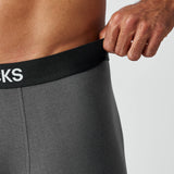 Lange Boxershorts | Mix (Schwarz/Grau/Dunkelblau)