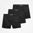 Amerikaanse boxershort - Onderbroek - Zwart (elastische tailleband)