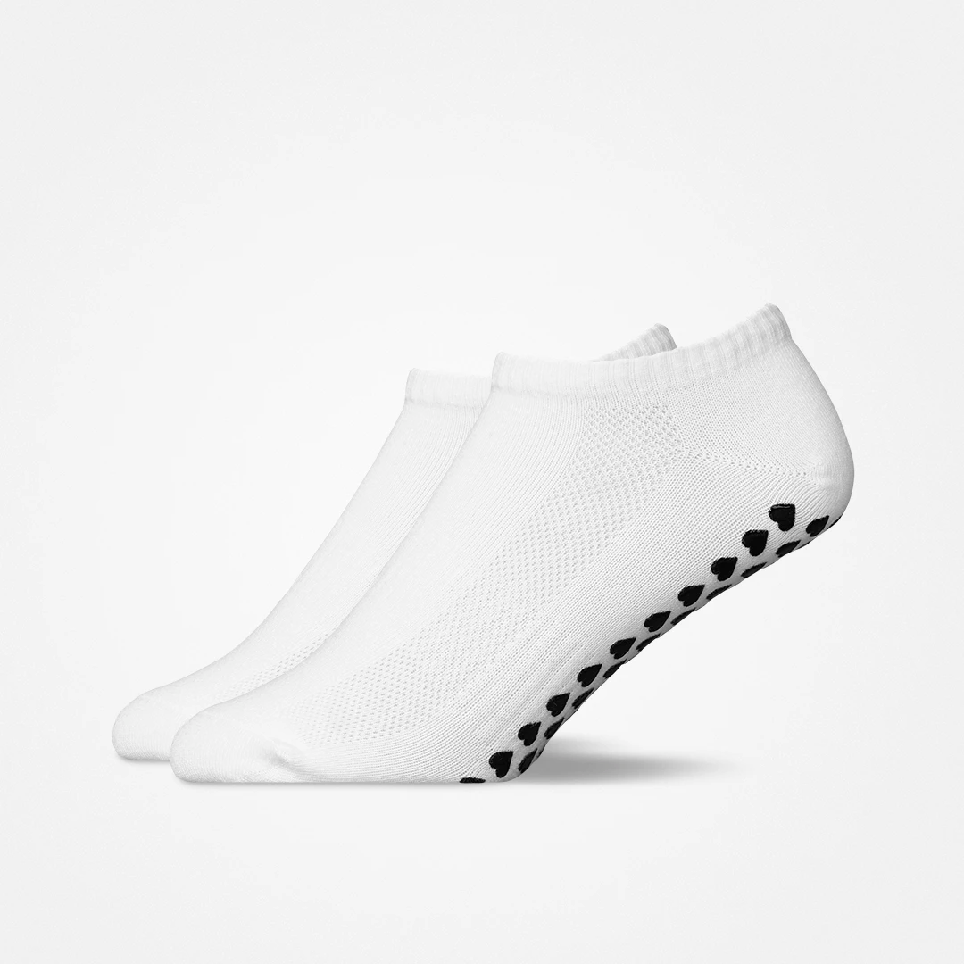 Pilates Socken knöchellang - Socken - Weiß