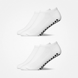{"alt": "Pilates Socken knöchellang - Socken - Weiß", "quantity":"2"}