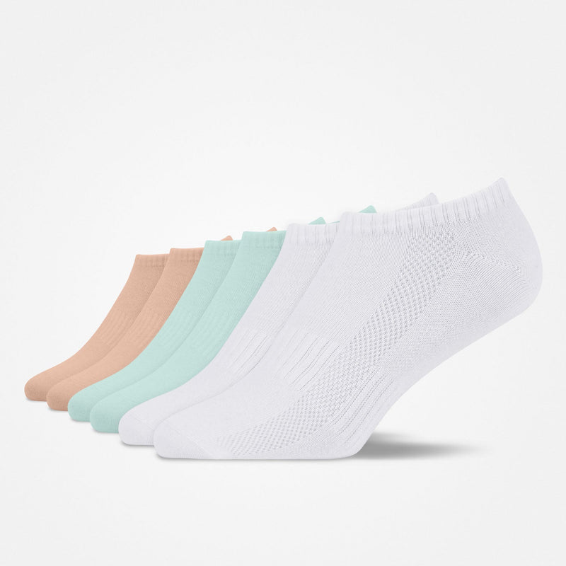 {"alt": "Sneaker Socken - Socken - Mix (Rosa/Hellblau/Weiß)", "quantity":"1"}