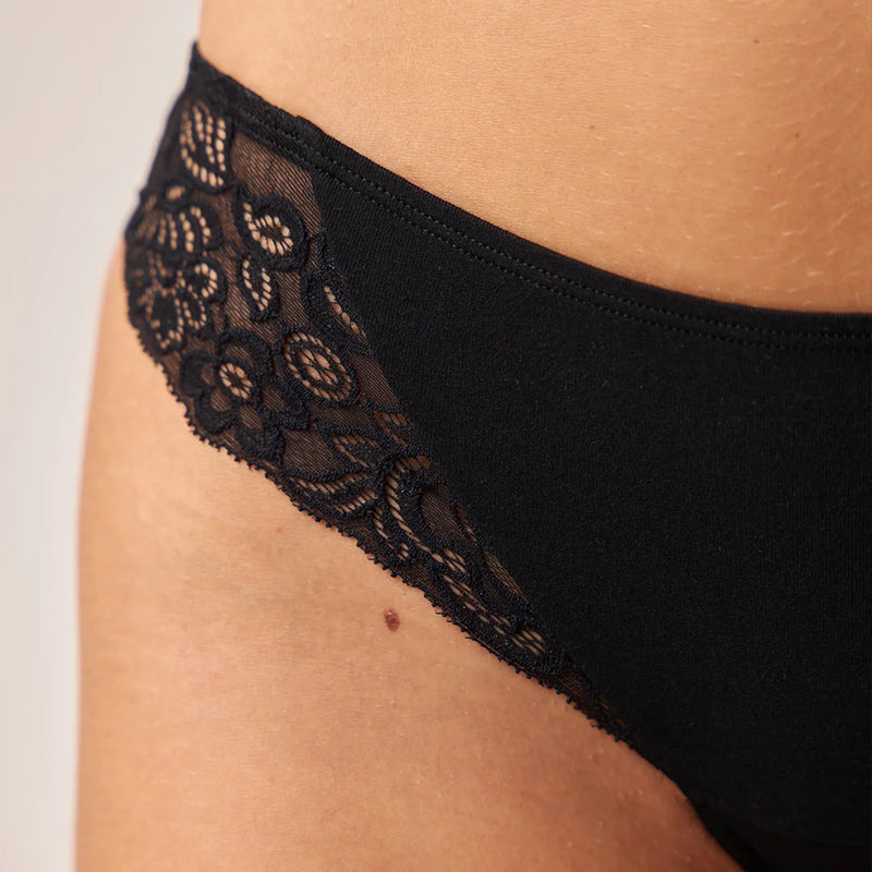 Brazilian Slips mit Spitze - Unterhosen - Perfekte Passform