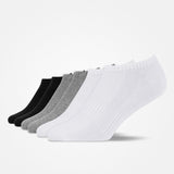 Chaussettes de sneakers en bambou | Mix (Noir/Blanc/Gris)