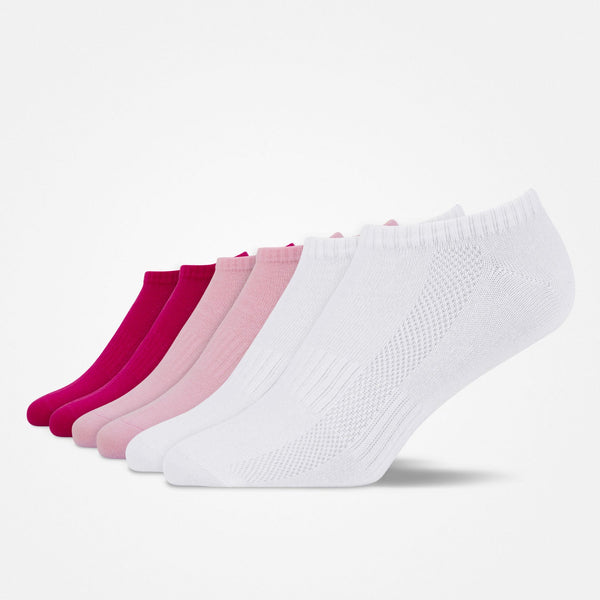 Sneaker Socken - Socken - Mix (Rosa/Pink/Weiß)