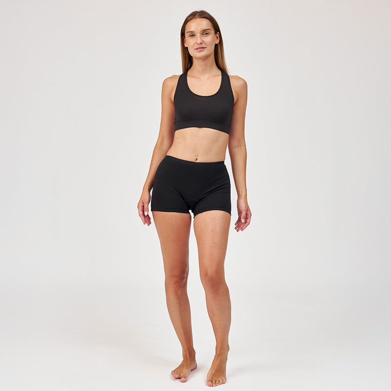 SNOCKS x femtis Period Panty - BLIX Shorts Period Stark  | Schwarz