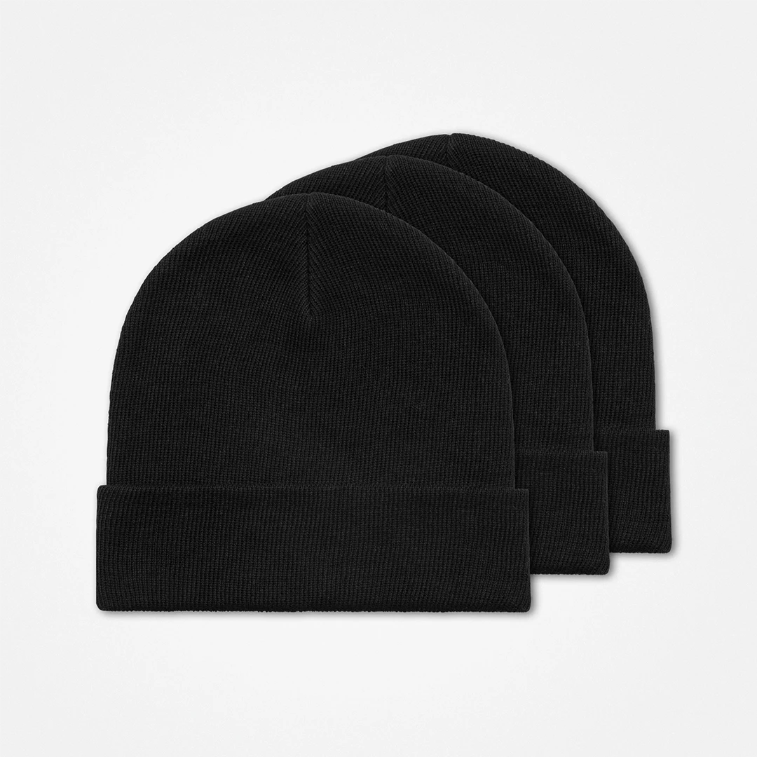 {"alt": "Beanie - Kopfbedeckungen - Schwarz", "quantity":"3"}