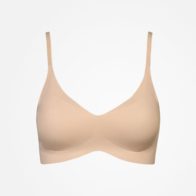 Reggiseno in microfibra - Top - Beige chiaro