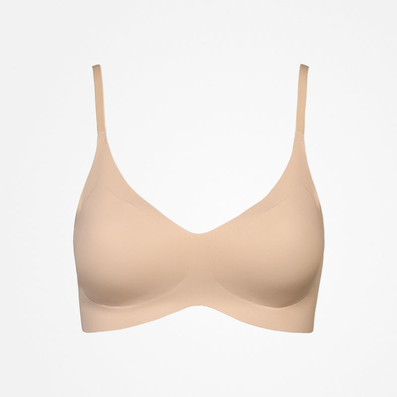 Soutien-gorge en microfibre - Hauts - Beige clair