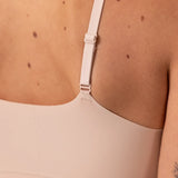 Microfiber Seamless Bralette | Beige