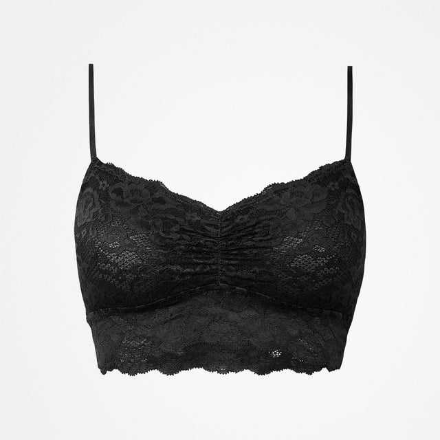 Reggiseno in pizzo - Top - Nero