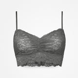 Soutien-gorge en dentelle - Hauts - Gris