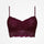 Soutien-gorge en dentelle - Hauts - Rouge vin