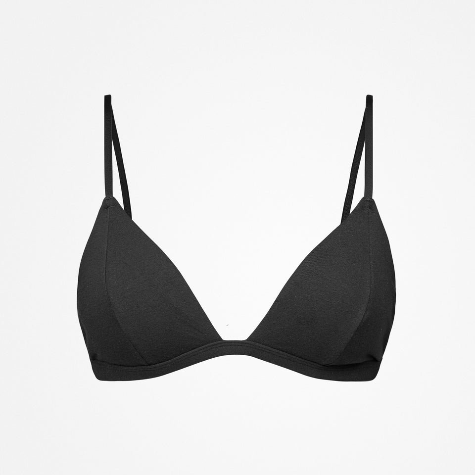 Triangle Soutien-gorge souple - Hauts - Noir