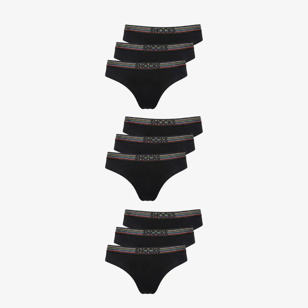{"alt": "Brazilian Slips Pride - Unterhosen - Schwarz (Pride)", "quantity":"3"}