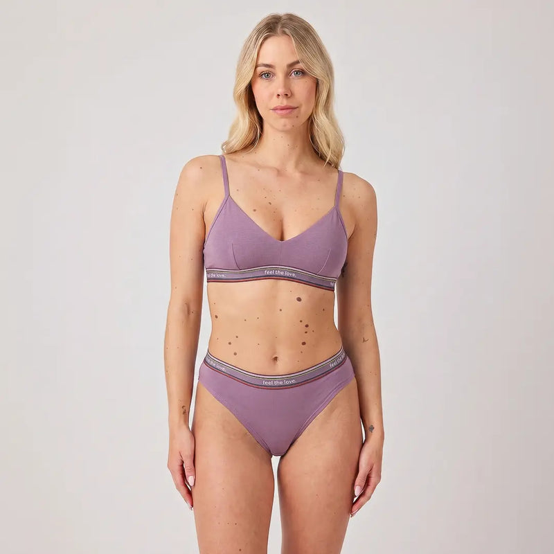Retro Soft-BH Pride | Dusty Plum (Pride)