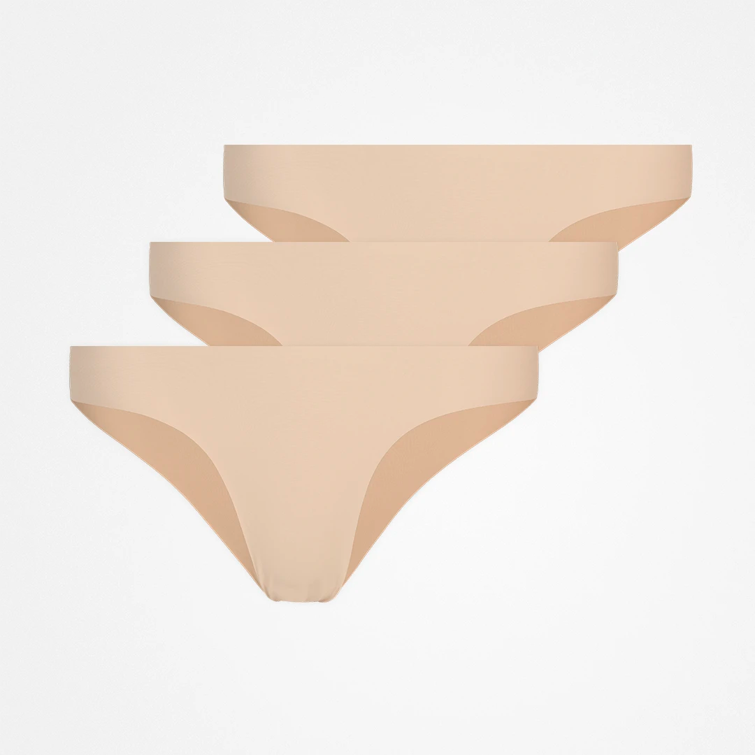 Brazilian Slips Seamless - Unterhosen - Hellbeige
