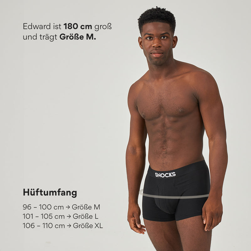 Boxershorts mit Eingriff - Unterhosen - Passform