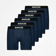 Lange Boxershorts - Unterhosen - Dunkelblau