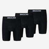 {"alt": "Lange Sport Boxershorts - Unterhosen -  Schwarz", "quantity":"3"}