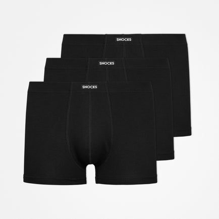 Retro boxershorts - onderbroeken - zwart