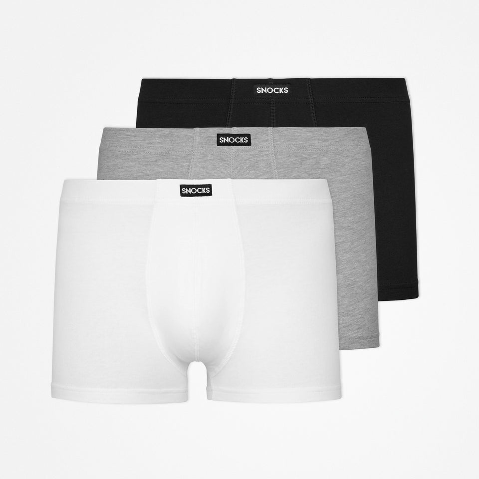 Boxer retrò - Mutande - Mix (nero/grigio/grigio chiaro)