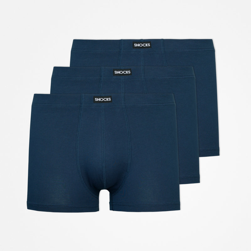 Retro Boxershorts - Unterhosen - Blau