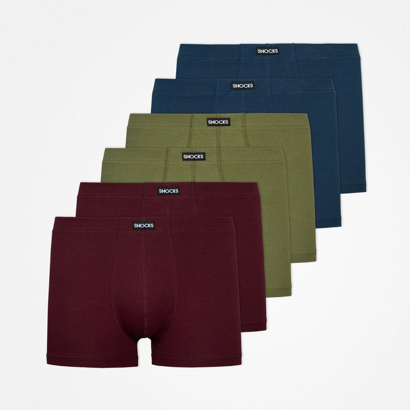 Snocks Retro Boxershorts aus Bio-Baumwolle