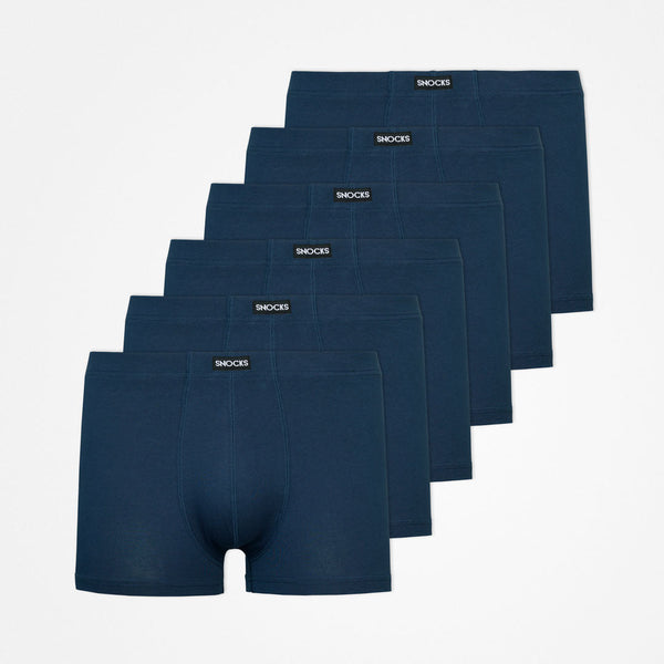 Retro Boxershorts - Unterhosen - Blau