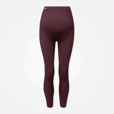 Umstandsleggings Seamless - Hosen - Dunkelrot