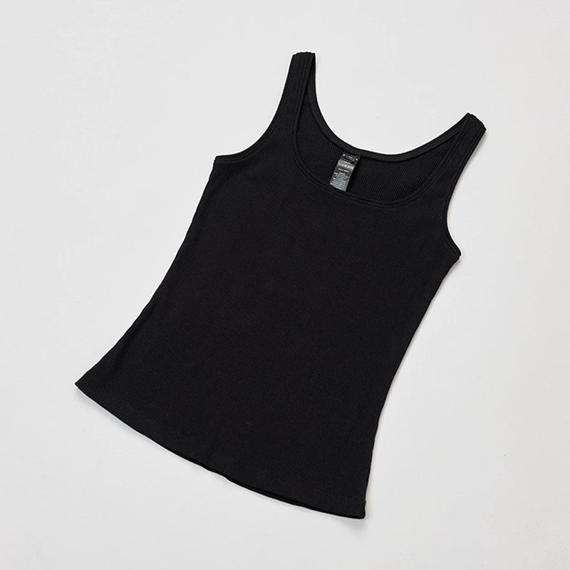 Canotta a coste da donna - Top - Design pulito