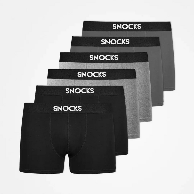 Boxers - Sous-vêtements - Mix (Noir/Gris/Gris clair)