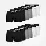 {"alt": "Boxershorts - Unterhosen - Mix (Schwarz/Weiß/Grau)", "quantity":"2"}