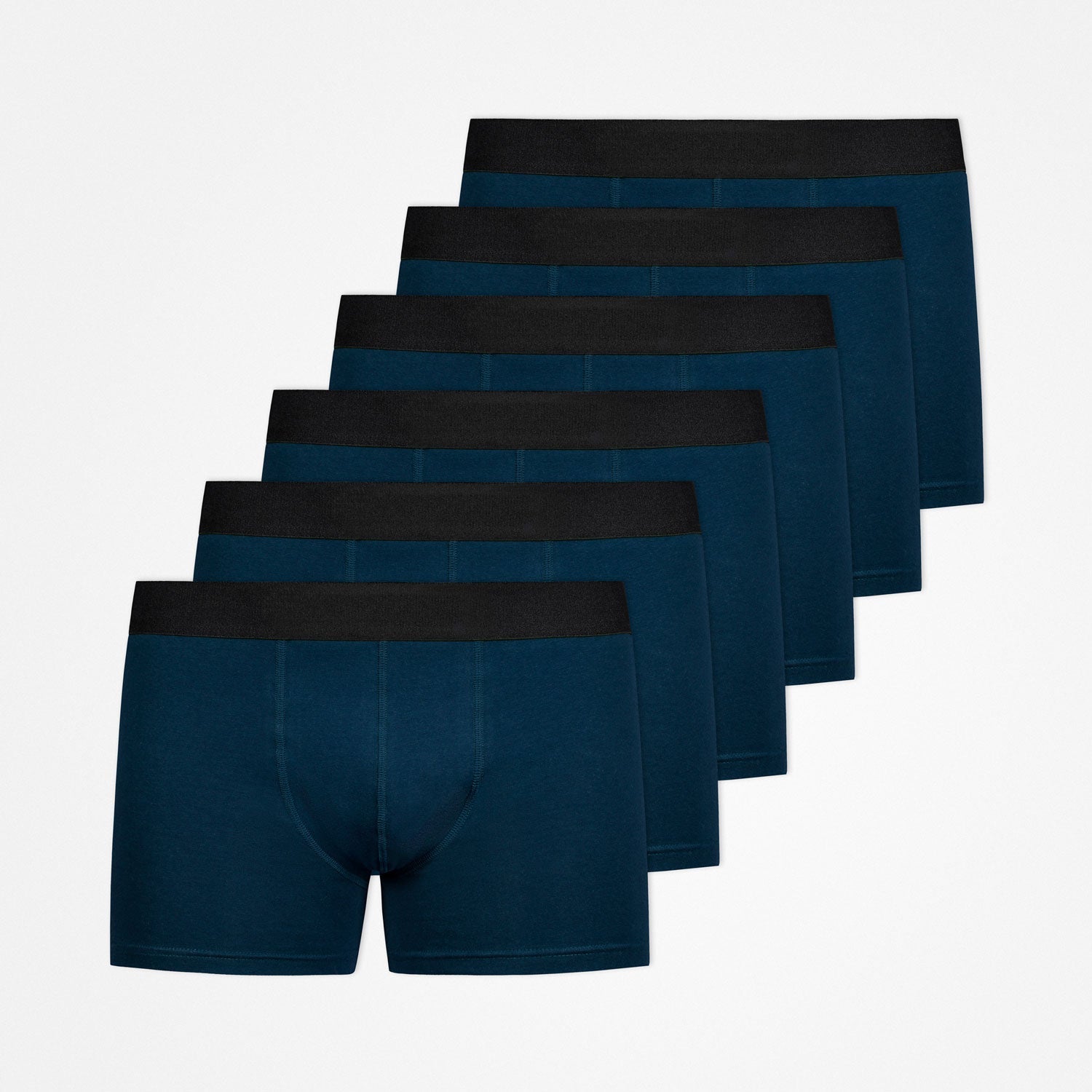 Boxershorts ohne Logo - Unterhosen - Blau