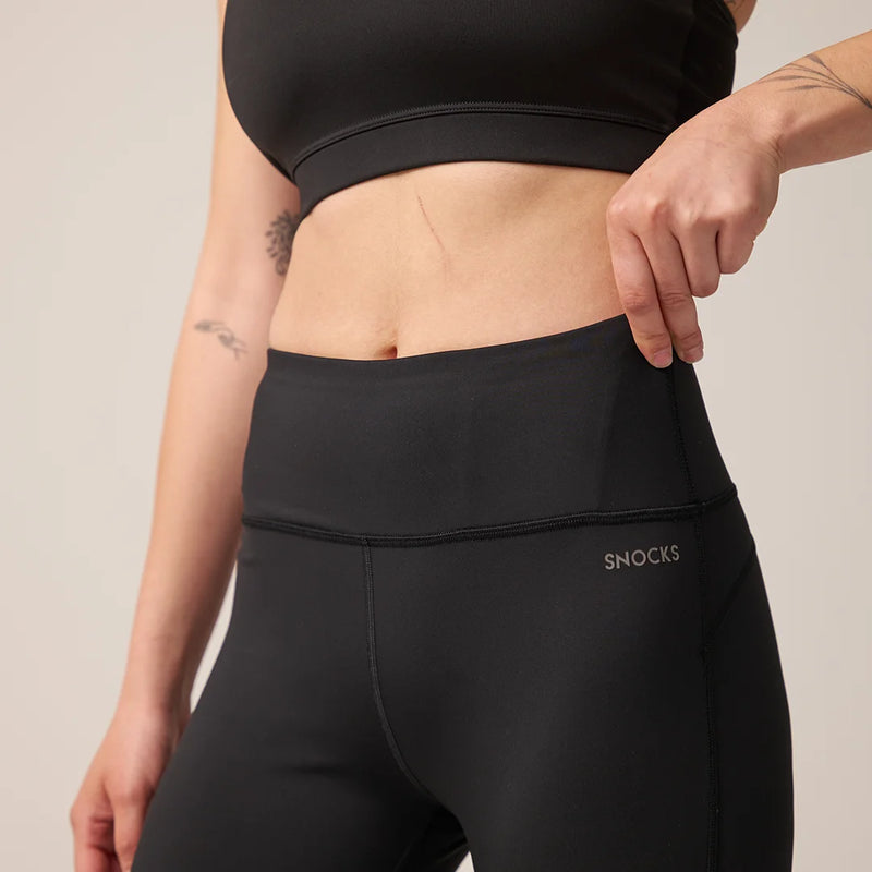 High Waist Leggings Reflective -  Hosen - Breiter Bund