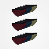 {"alt": "Herrenslips - Unterhosen - Mix (Rot/Olive/Blau)", "quantity":"3"}