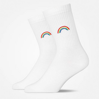 Tennissocken - Socken - Mix (Regenbogen)