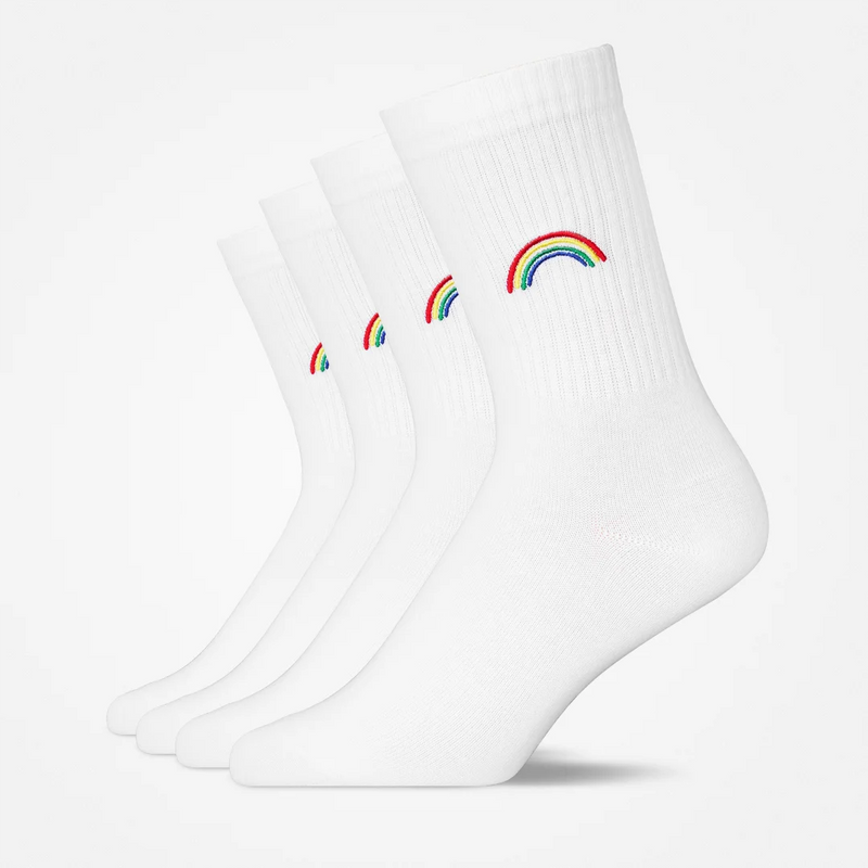 {"alt": "Tennissocken - Socken - Mix (Regenbogen)", "quantity":"2"}