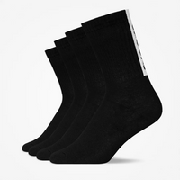 Tennissocken - Socken - Schwarz (SNOCKS hinten)