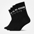 Chaussettes de Tennis - Chaussettes - Noir (SNOCKS Why Not)