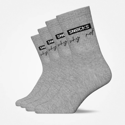 Chaussettes de tennis - Chaussettes - Gris (SNOCKS Why Not)