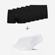 Clean Bundle - Boxer senza logo - Calzini sneaker